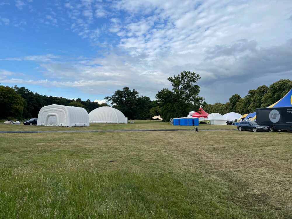 Set up at Recfest 2023