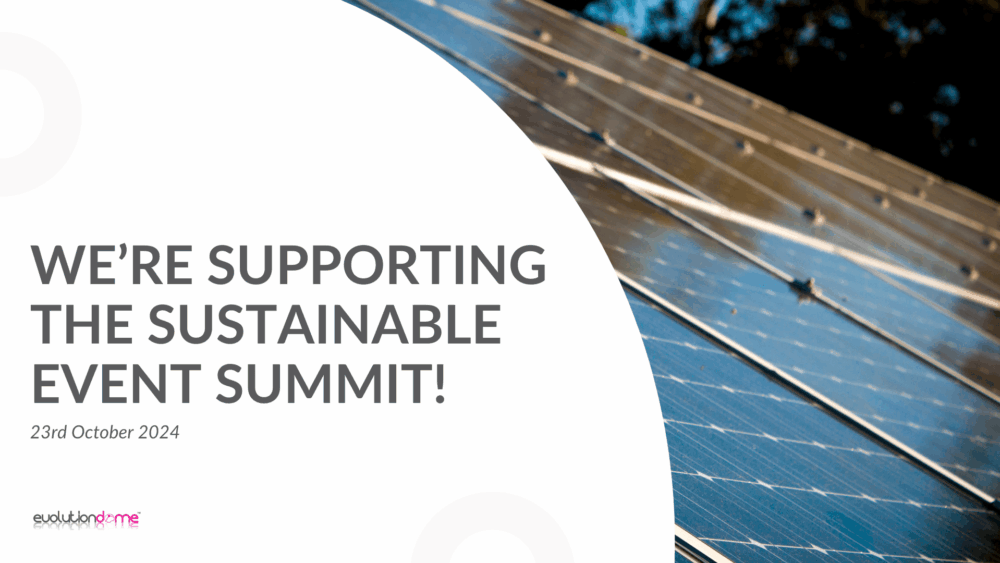 We're supporting the Sustainable Event Summit