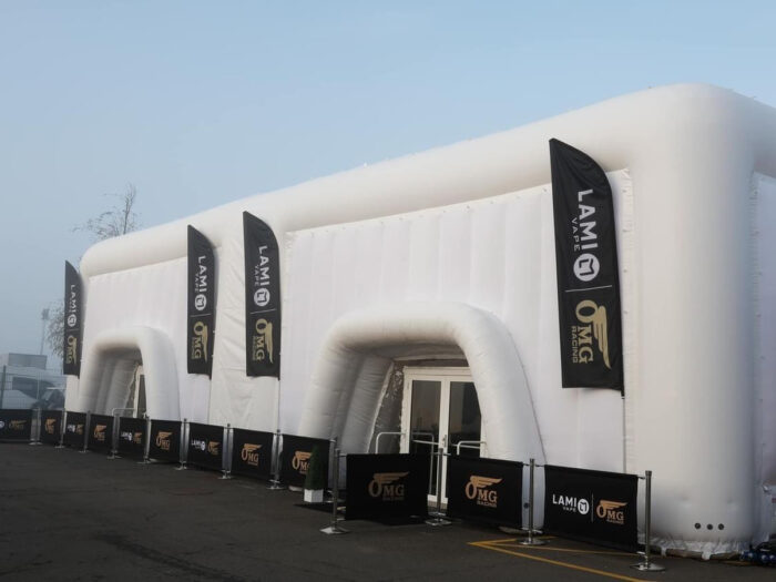 Inflatable Event Cube