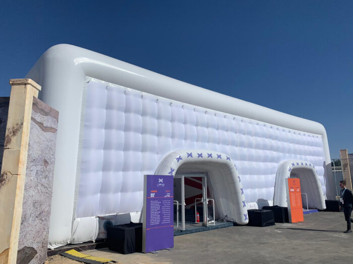 Inflatable Event Cube