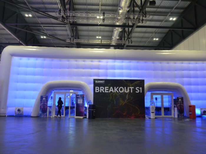 Inflatable Event Cube