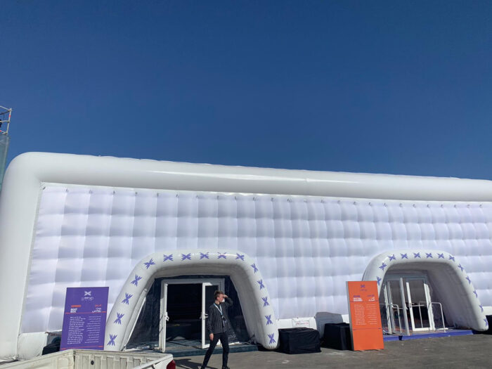 Inflatable Event Cube