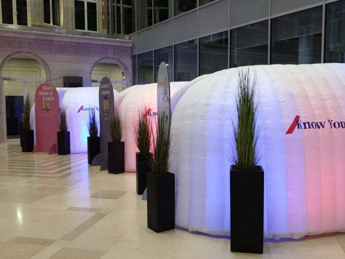 Inflatable Meeting Pods