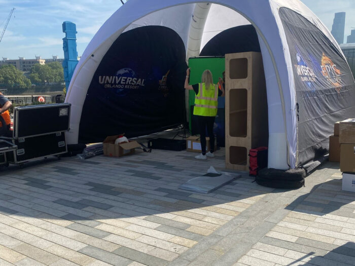 Pop Up Exhibition Structure